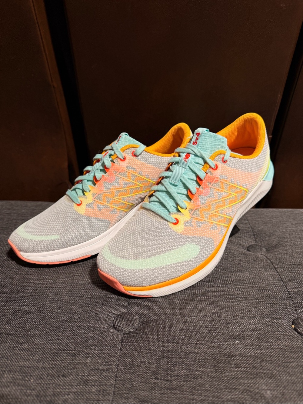 New Balance 715v4 Cush+ Women’s Cross Training Shoes Grey Size 8.5 - Picture 3 of 6